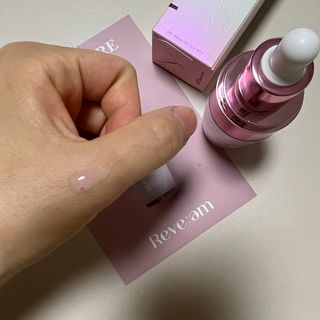 나우 [리브엠] 123억개 엑소좀으로 채운 눈부신 광채, 엑소코어 화이트닝 텐션 앰플 — 5점을 준 리뷰어가 2023년 10월 올린 사용 사진