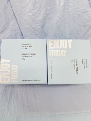 소담스퀘어 상암 Evreryday Bath Bomb Day7(에브리데이 배쓰밤 데이7) / 7종 중 2종 랜덤발송 — 4점을 준 리뷰어가 2022년 11월 올린 사용 사진