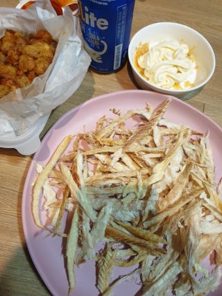 [오늘바스켓] 용대리 손질하늘태 130g — 5점을 준 리뷰어가 2021년 5월 올린 사용 사진