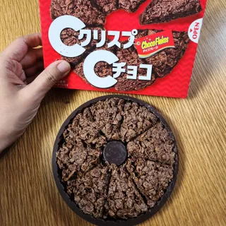 NISSIN 닛신 크리스피 초코 — 5점을 준 리뷰어가 2022년 12월 올린 사용 사진