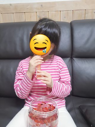 젤리벨리 젤리스틱 어쏘티드 900g — 5점을 준 리뷰어가 2022년 11월 올린 사용 사진