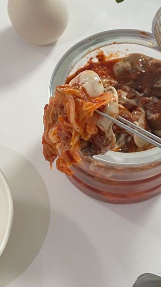 셰프애찬 별미김치 굴겉절이 1kg — 5점을 준 리뷰어가 2022년 12월 올린 사용 사진