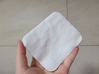 설랩수앤슈, 직접 만들어 쓰는 아기 물티슈 — 5점을 준 리뷰어가 2021년 11월 올린 사용 사진
