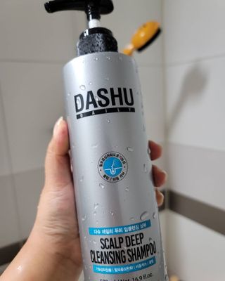 다슈코리아 다슈 데일리 두피 딥 클렌징 샴푸 500ml — 5점을 준 리뷰어가 2021년 5월 올린 사용 사진