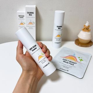 A.C PROMISE LINE 임상시험회사에서 제대로 만든, 민감성피부를 위한 트러블 기초라인 — 5점을 준 리뷰어가 2023년 7월 올린 사용 사진