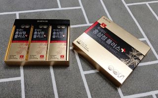서울약사신협_투데이홍삼정플러스스틱_10g x 30포 — 5점을 준 리뷰어가 2021년 5월 올린 사용 사진