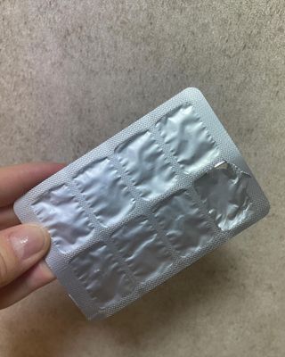 마요라 히말라야 솔트 캔디 2종-페퍼민트 맛, 라임민트 맛 — 5점을 준 리뷰어가 2023년 1월 올린 사용 사진