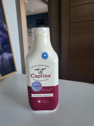 카프리나 프레쉬 산양밀크 어메이징 바디워시 500ml (오리지널향) — 5점을 준 리뷰어가 2023년 5월 올린 사용 사진