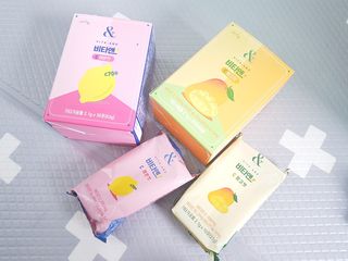 비타앤C 레몬맛, 망고맛 — 3점을 준 리뷰어가 2021년 6월 올린 사용 사진