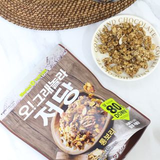 맛있게 먹어도 당 1g 대, 오!그래놀라 저당 통보리 — 5점을 준 리뷰어가 2025년 1월 올린 사용 사진