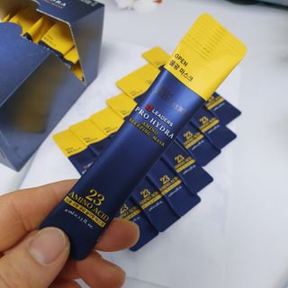 리더스코스메틱 리더스 프로 하이드라 아미노 슬리핑 마스크 — 5점을 준 리뷰어가 2021년 1월 올린 사용 사진