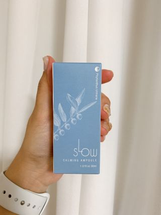 슬로우 스킨스 슬로우 여우구슬 앰플 — 5점을 준 리뷰어가 2021년 4월 올린 사용 사진