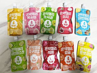 참앤들황토농원 10가지 맛, 입맛대로 스페셜하게~ 가볍게 한 포 땡! 곤약젤리 스페셜 패키지 130ml x 30포 — 4.5점을 준 리뷰어가 2023년 1월 올린 사용 사진