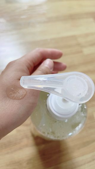 고위드올인원 세탁세제 1000ml — 5점을 준 리뷰어가 2021년 5월 올린 사용 사진