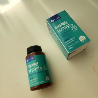 짱스마일 락토페린 프리미엄 정 1000ml x 60정 — 5점을 준 리뷰어가 2023년 1월 올린 사용 사진