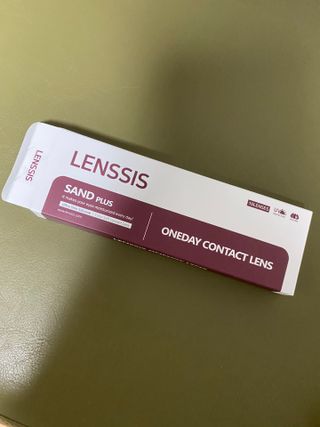 렌시스 LENSSIS [ 렌시스 ] 최적의 함수율로 오랫동안 촉촉한 원데이 렌즈 ｜ 5컬러 중 택1｜ — 5점을 준 리뷰어가 2021년 5월 올린 사용 사진
