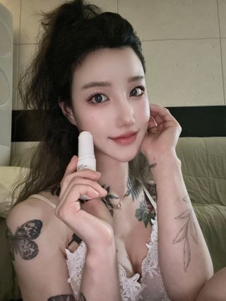 아이레시피 워터리터치 에센스 선 밤 [SPF50+/PA++++] — 5점을 준 리뷰어가 2023년 5월 올린 사용 사진