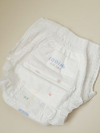 쿠잉 에어드라이  풀커버 팬티기저귀 (L/XL/XXL/XXXL) 1팩 — 5점을 준 리뷰어가 2023년 2월 올린 사용 사진