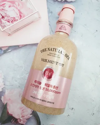 벨먼 내추럴스파 수분광채 스크럽 바디워시 600ml 5종 — 5점을 준 리뷰어가 2022년 5월 올린 사용 사진
