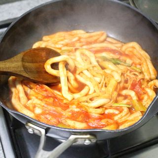 [푸딩팩토리] 요즘누들떡볶이540g + 매콤누들떡볶이 470g — 5점을 준 리뷰어가 2022년 9월 올린 사용 사진