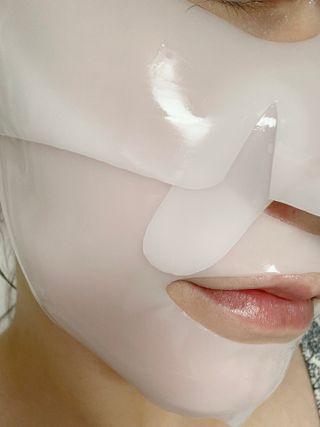 *구매평/르피크 글래스스킨 14데이즈 미라클 콜라겐 마스크팩 — 5점을 준 리뷰어가 2025년 9월 올린 사용 사진
