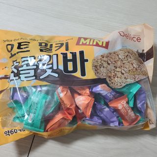 델리스 오트 밀키 초콜릿 바 — 5점을 준 리뷰어가 2023년 1월 올린 사용 사진