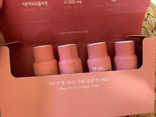 랩앤뷰티 메가 벨벳 콜라겐 12000 — 5점을 준 리뷰어가 2021년 6월 올린 사용 사진