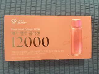 랩앤뷰티 메가 벨벳 콜라겐 12000 — 3.5점을 준 리뷰어가 2021년 6월 올린 사용 사진