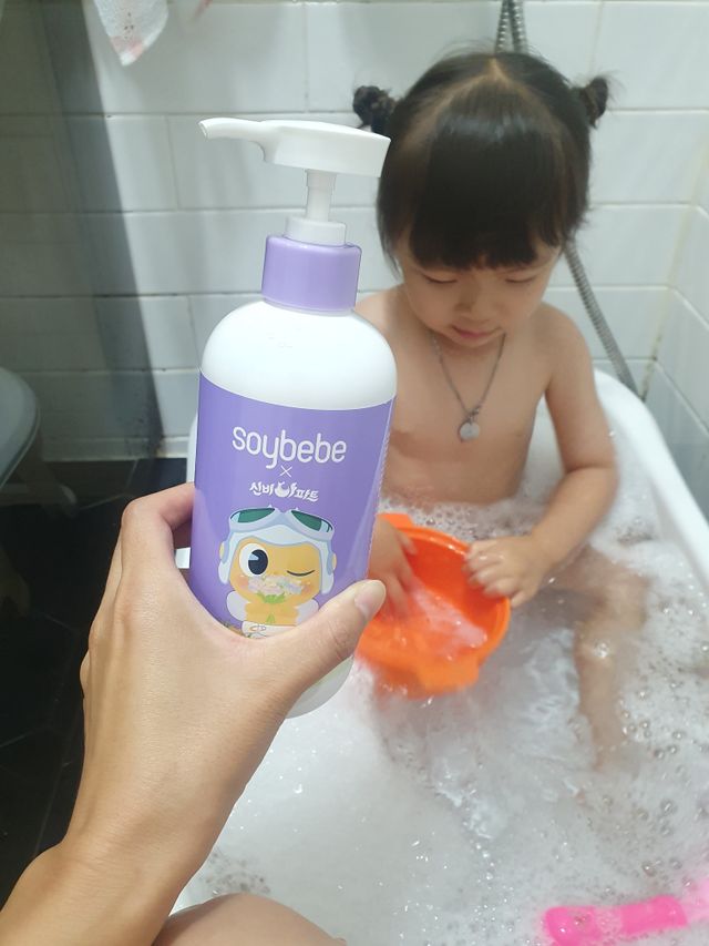 소이베베X신비아파트 베이비 아토 샴푸앤바스 리뷰 사진