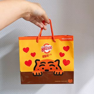 광동생활건강 [광동] 비타500데일리스틱  ★빼빼로데이★ 30포+70포+ 뚱랑이스티커+빼빼로+쇼핑백 — 5점을 준 리뷰어가 2022년 11월 올린 사용 사진