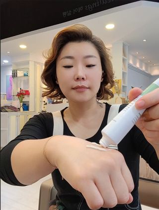 꼰닙 폴리페놀 리페어크림 — 5점을 준 리뷰어가 2021년 9월 올린 사용 사진