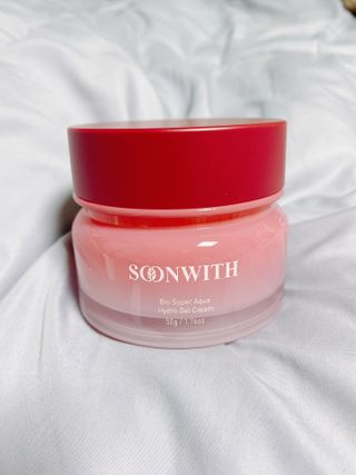 SOONWITH 바이오 수퍼 아쿠아 하이드로 젤 크림 — 5점을 준 리뷰어가 2021년 5월 올린 사용 사진