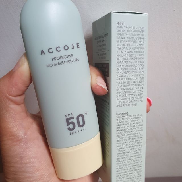 프로텍티브 노세범 선젤 SPF50+ PA++++ 리뷰 사진