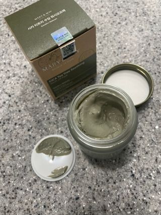 마리엔메이 시카 티트리 수딩 워시오프 마스크팩 125g — 5점을 준 리뷰어가 2022년 4월 올린 사용 사진