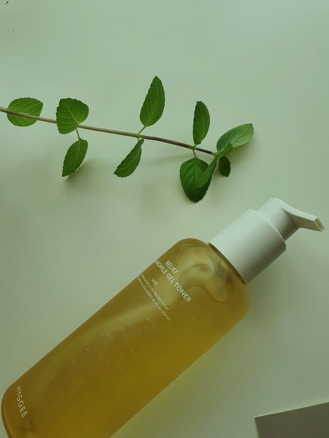 릴리프 캐모마일 젤 토너 200ml 리뷰 사진