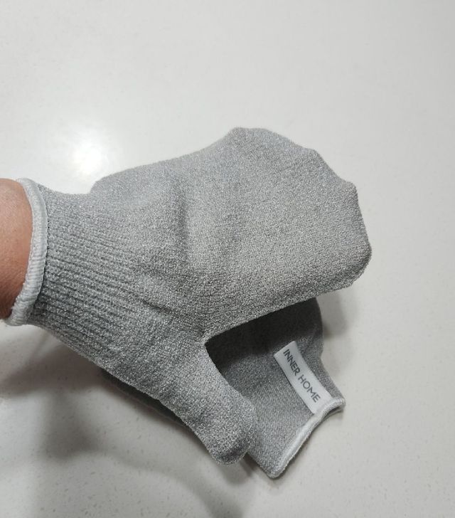 이너홈 바디스크럽 샤워장갑 2P 리뷰 사진