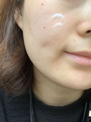 리더스코스메틱 리더스 카밍 바이오틱스 크림 마스크 — 5점을 준 리뷰어가 2021년 6월 올린 사용 사진