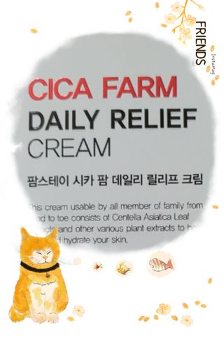 팜스테이  시카팜 데일리 릴리프 크림 — 5점을 준 리뷰어가 2022년 11월 올린 사용 사진