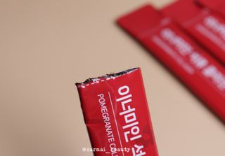이너미인 석류 콜라겐 스틱 — 4점을 준 리뷰어가 2021년 1월 올린 사용 사진
