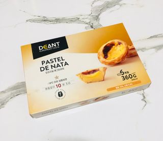 디앙뜨 포르투갈 에그타르트 오리지널 맛+패션후르츠+초콜릿타르트 맛 중 택1 — 5점을 준 리뷰어가 2021년 8월 올린 사용 사진