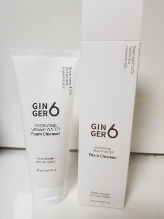 GINGER6 하이드레이팅 진저 워터 폼클렌징 — 5점을 준 리뷰어가 2021년 10월 올린 사용 사진