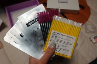 피비에스코리아 [오마이셀프] 셀프 속눈썹펌 키트 뷰러펌 파마 세트 — 4점을 준 리뷰어가 2021년 11월 올린 사용 사진