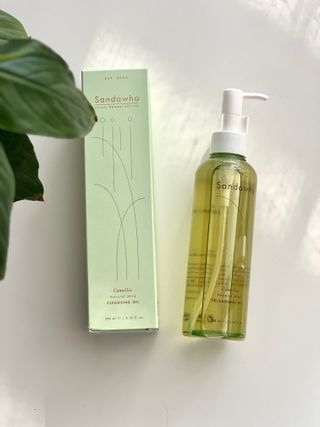 스킨큐어 산다화 순한 클렌징 동백 오일 200ml — 5점을 준 리뷰어가 2023년 3월 올린 사용 사진