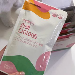 [경남제약헬스케어] 케어플러스 리셋 다이어트 청포도맛 100ml X 5포 (5일분) — 5점을 준 리뷰어가 2023년 4월 올린 사용 사진