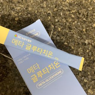 메타웰빙 GC녹십자웰빙 메타 글루타치온 — 4점을 준 리뷰어가 2022년 10월 올린 사용 사진