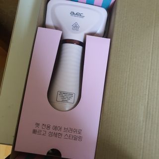 아베크 펫 강아지 고양이 애견 에어 브러쉬 드라이기 올인원 — 5점을 준 리뷰어가 2021년 7월 올린 사용 사진