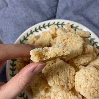 미즈꼬레아 치즈맛 누룽지크리스피 — 5점을 준 리뷰어가 2022년 3월 올린 사용 사진