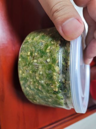 셰프애찬 수제 청양 맵짤이 400g — 5점을 준 리뷰어가 2022년 9월 올린 사용 사진