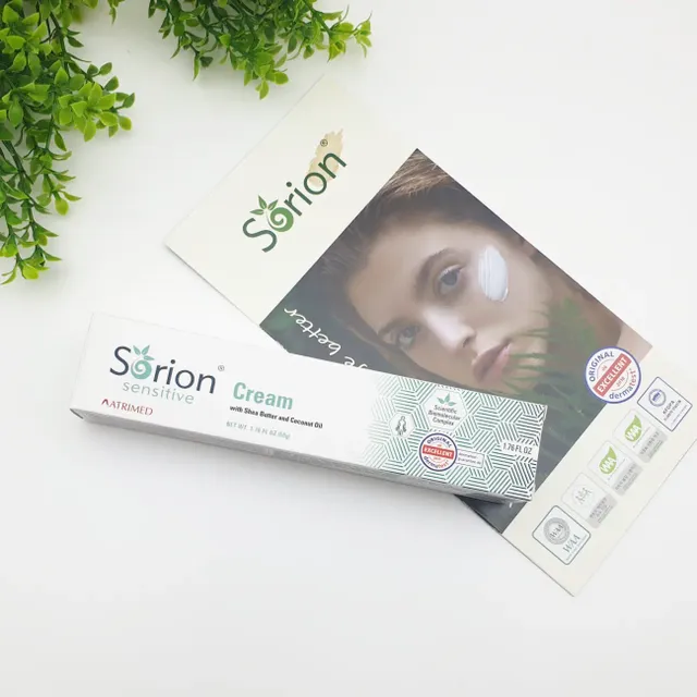 건선/아토/습진/민감성 피부 천연보습진정크림 소리온 크림 & 센시티브 크림 50g 리뷰 사진