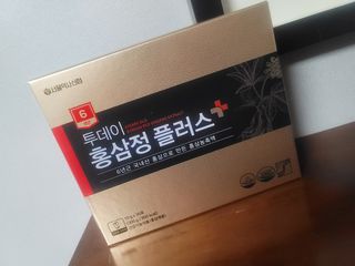 서울약사신협_투데이홍삼정플러스스틱_10g x 30포 — 5점을 준 리뷰어가 2021년 7월 올린 사용 사진